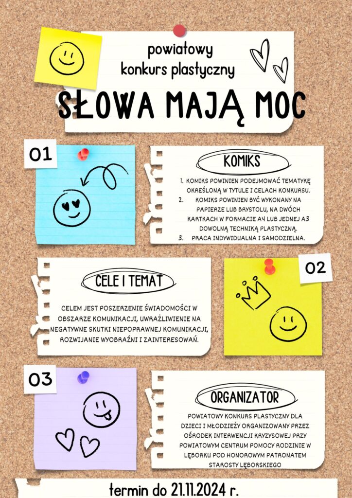 „Słowa mają MOC” – konkurs